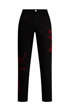 ‘year of the dragon’ trousers od MISBHV